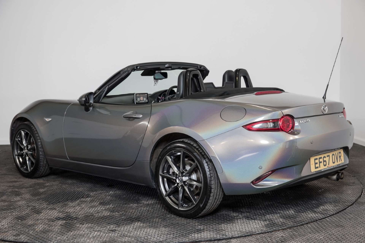 MAZDA MX-5 2017 (67) 2.0 SKYACTIV-G SPORT NAV CONVERTIBLE 2DR PETROL MANUAL EURO 6 (160 PS) - 2017 - £12,500
