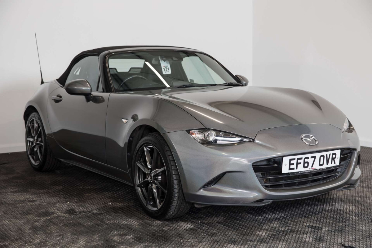 MAZDA MX-5 2017 (67) 2.0 SKYACTIV-G SPORT NAV CONVERTIBLE 2DR PETROL MANUAL EURO 6 (160 PS) - 2017 - £12,500