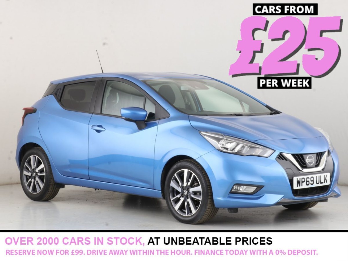 NISSAN MICRA 1.0 IG-T TEKNA 5D 99 BHP - 2020 - £13,300