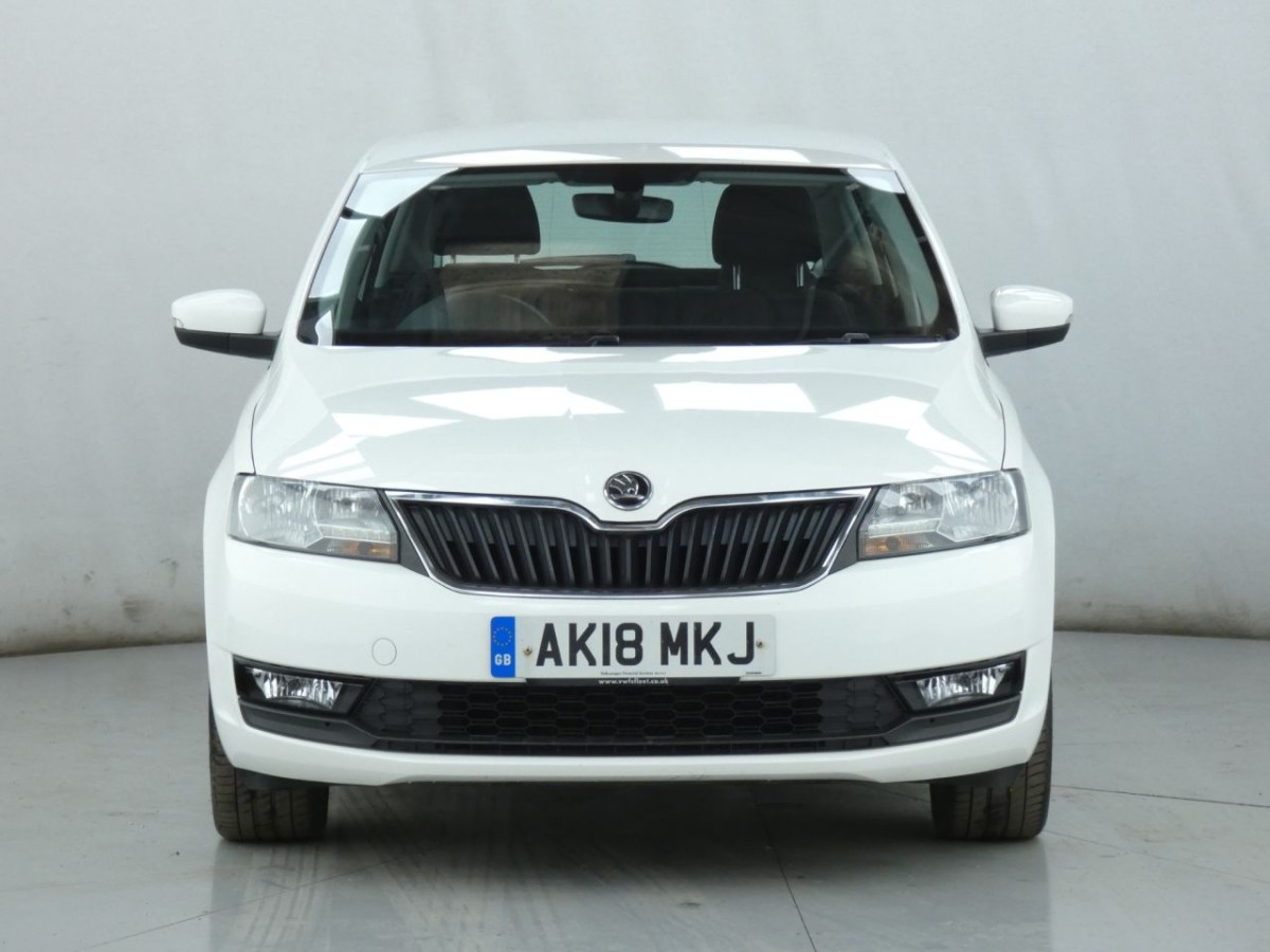 SKODA RAPID 1.0 SPACEBACK SE TECH TSI 5D 109 BHP - 2018 - £6,490