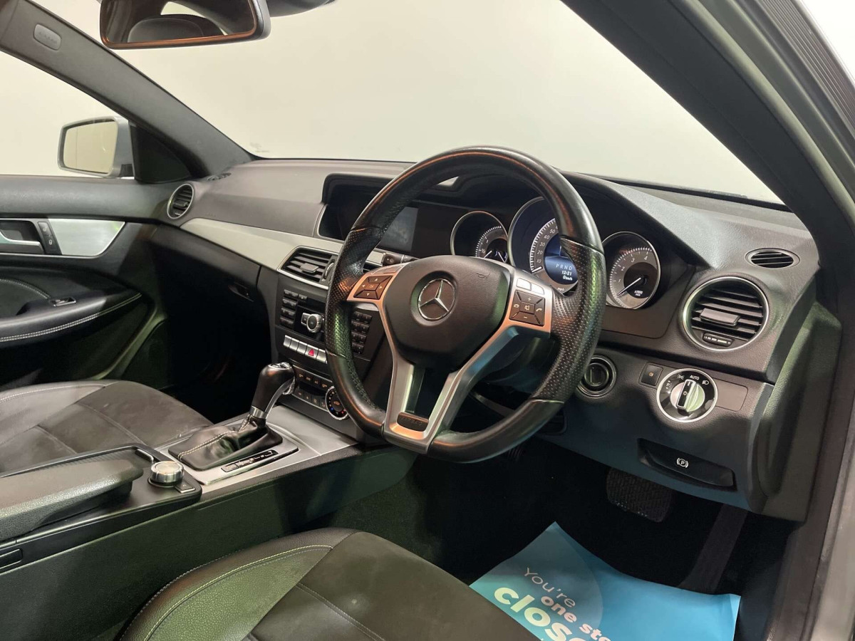 MERCEDES-BENZ C CLASS 2014 (14) 1.6 C180 AMG SPORT EDITION COUPE 2DR PETROL G-TRONIC+ EURO 6 (S/S) (156 PS) - 2014 - £9,000