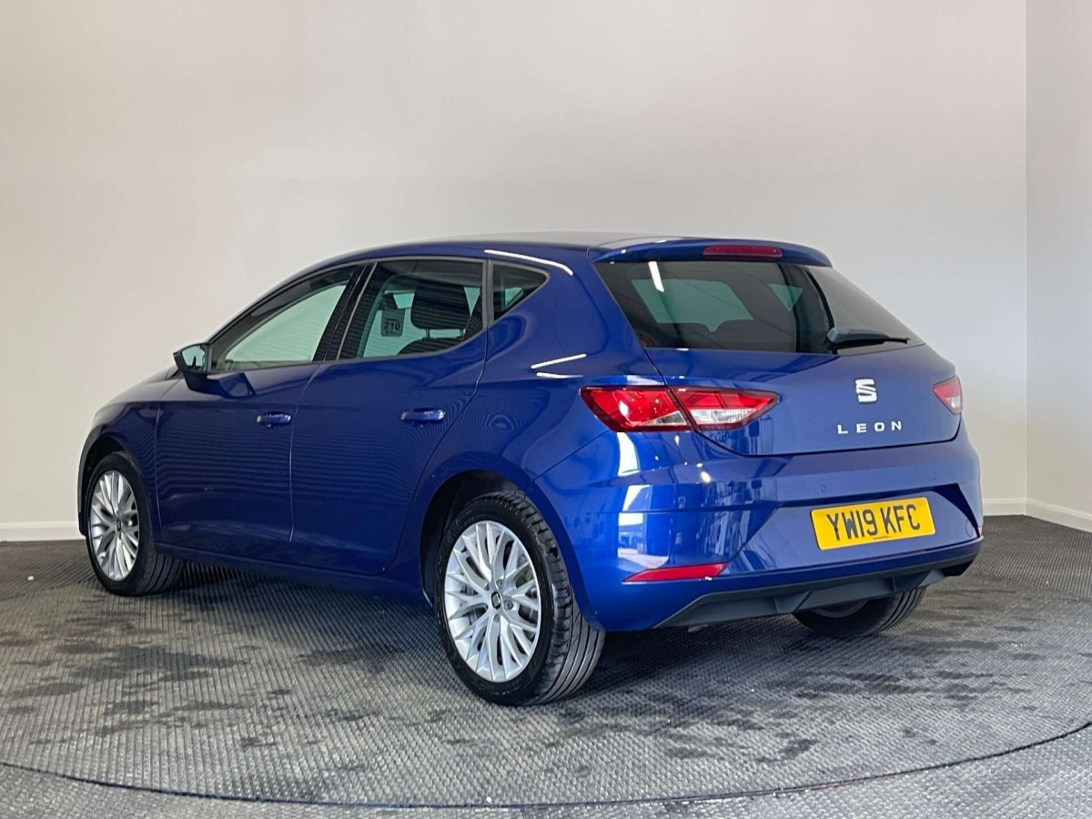 SEAT LEON 2019 (19) 1.5 TSI EVO SE DYNAMIC HATCHBACK 5DR PETROL MANUAL EURO 6 (S/S) (130 PS) - 2019 - £10,250