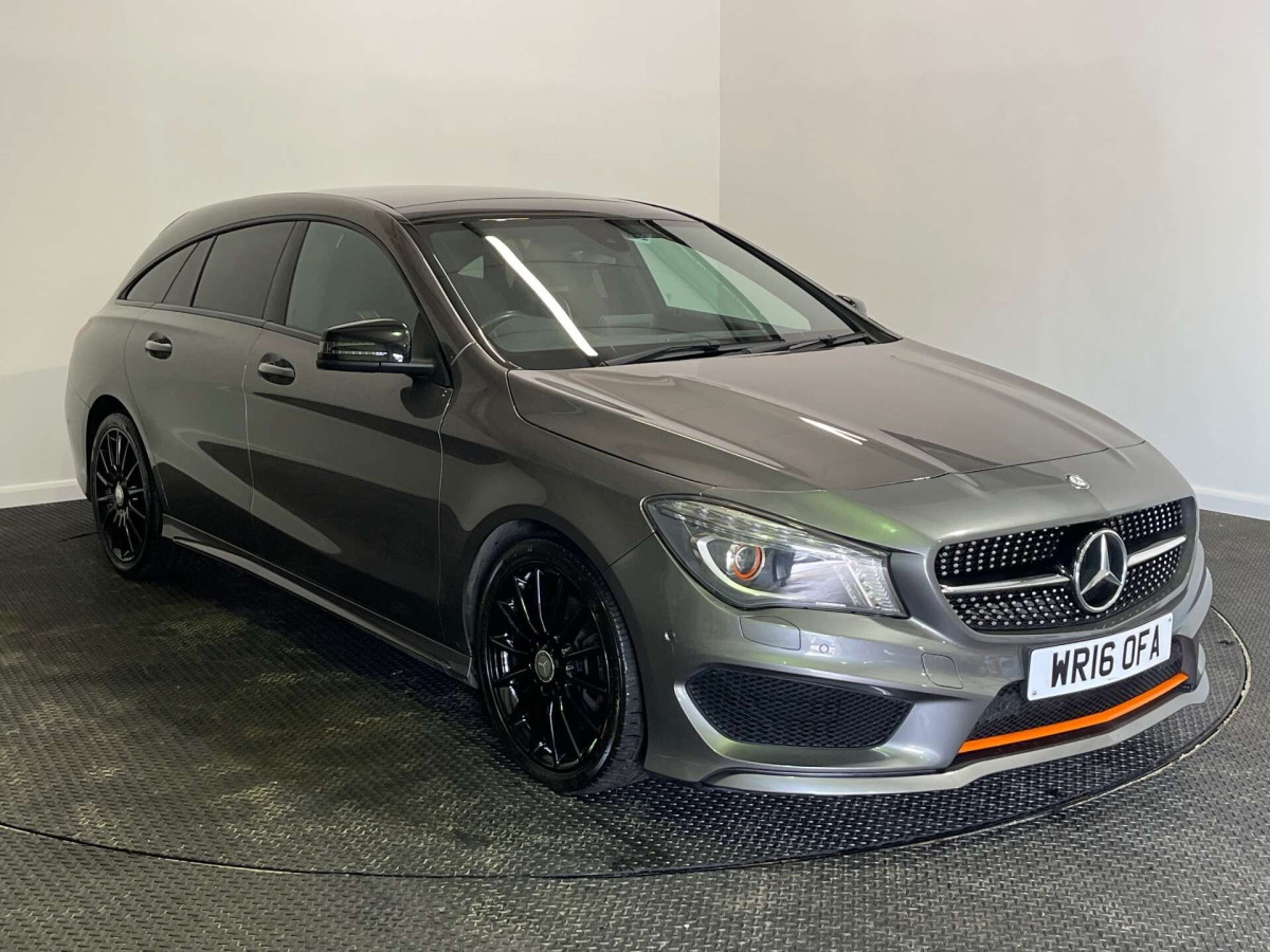 MERCEDES-BENZ CLA CLASS 2016 (16) 2.1 CLA220D ORANGEART SHOOTING BRAKE 5DR DIESEL 7G-DCT EURO 6 (S/S) (177 PS - 2016 - £13,500