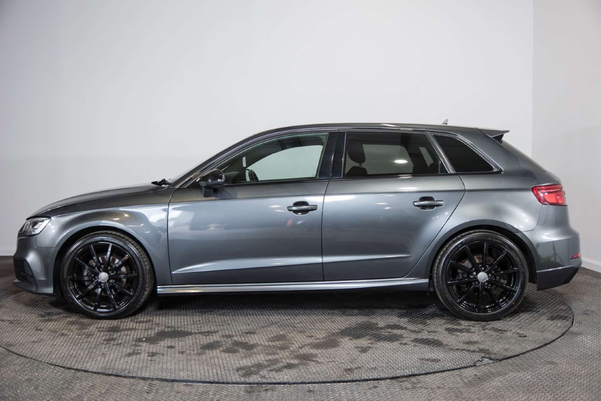 AUDI A3 2018 (18) 1.5 TFSI COD BLACK EDITION SPORTBACK 5DR PETROL MANUAL EURO 6 (S/S) (150 PS - 2018 - £10,500