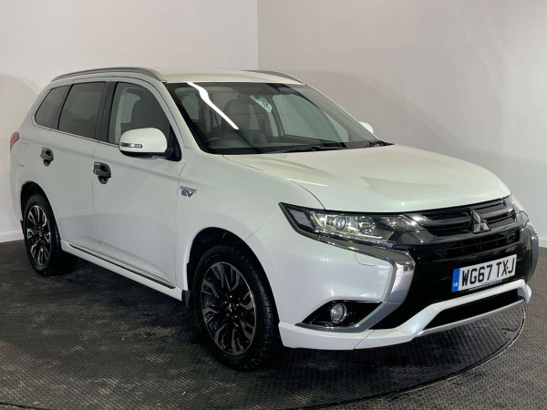 MITSUBISHI OUTLANDER 2018 (67) 2.0H 12KWH JURO SUV 5DR PETROL PLUG-IN HYBRID CVT 4WD EURO 6 (S/S) (200 PS)