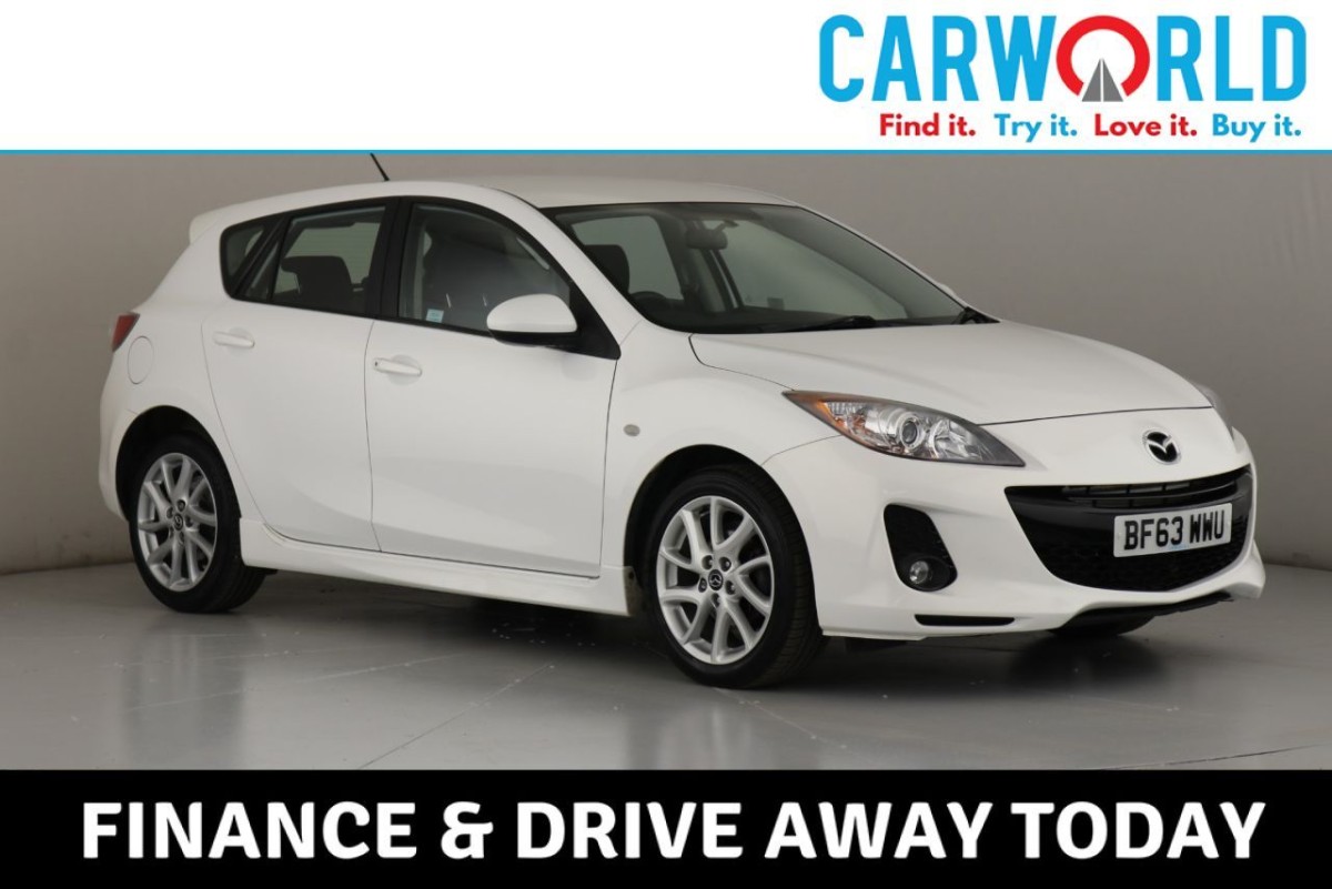 MAZDA 3 1.6 TAMURA 5D 103 BHP HATCHBACK - 2013 - £6,300