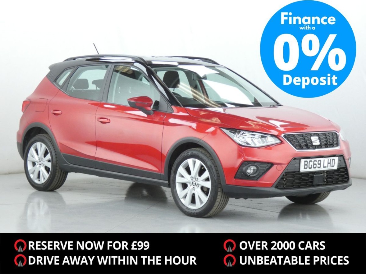 SEAT ARONA 1.6 TDI SE TECHNOLOGY LUX 5D 94 BHP - 2019 - £8,990