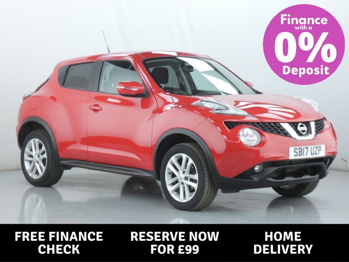 NISSAN JUKE 1.6 ACENTA XTRONIC 5D 117 BHP - 2017 - £12,990