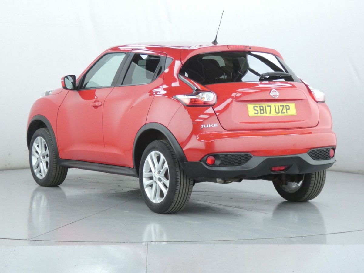 NISSAN JUKE 1.6 ACENTA XTRONIC 5D 117 BHP - 2017 - £12,990