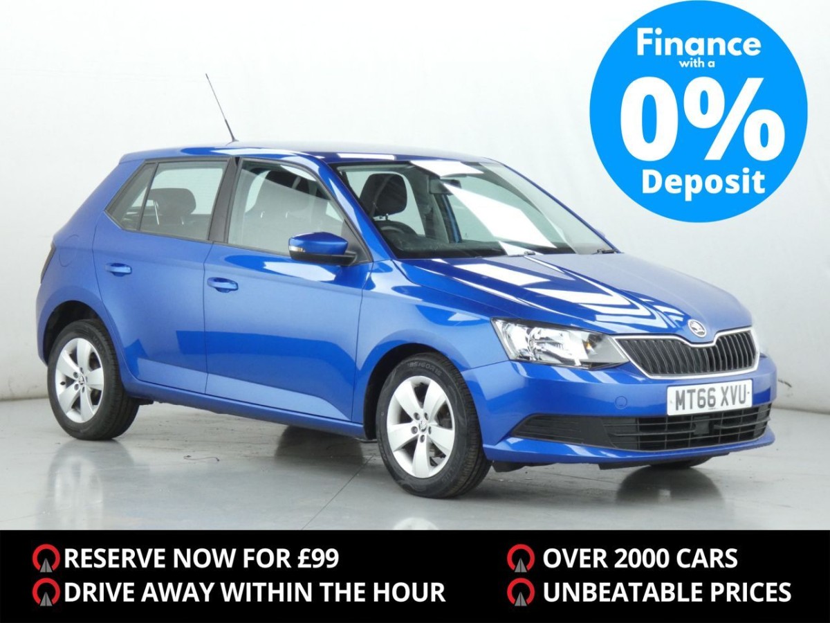 SKODA FABIA 1.0 SE MPI 5D 74 BHP - 2016 - £6,990