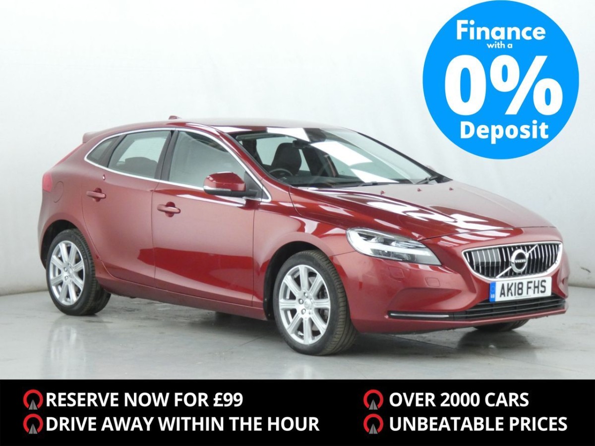 VOLVO V40 1.5 T3 INSCRIPTION 5D 150 BHP - 2018 - £11,990