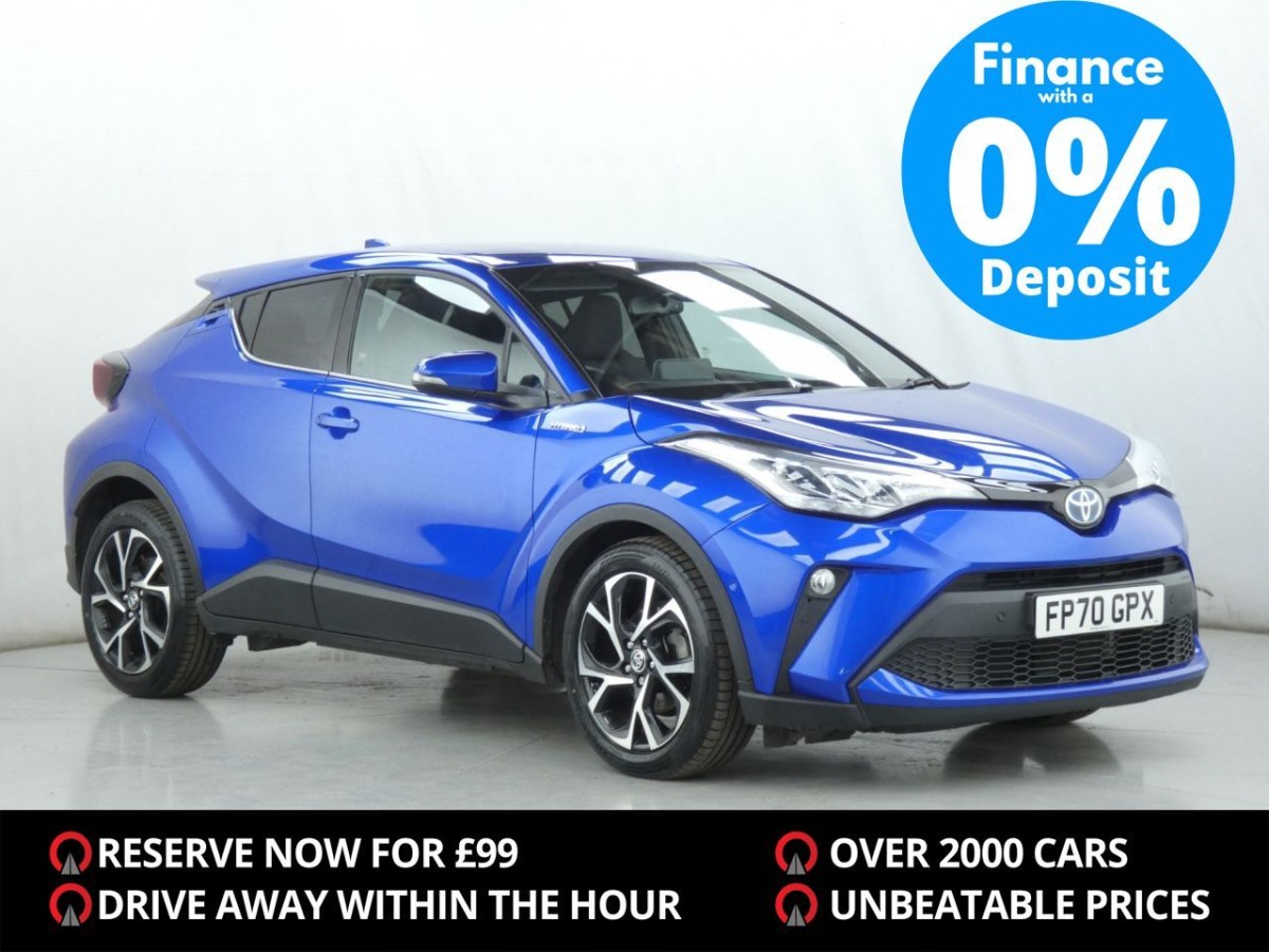 TOYOTA CHR 1.8 DESIGN 5D 121 BHP - 2021 - £17,400