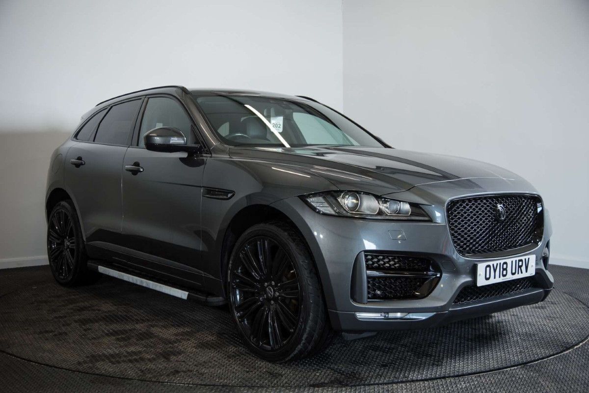JAGUAR F-PACE 2018 (18) 2.0 D180 R-SPORT SUV 5DR DIESEL AUTO AWD EURO 6 (S/S) (180 PS) - 2018 - £14,800
