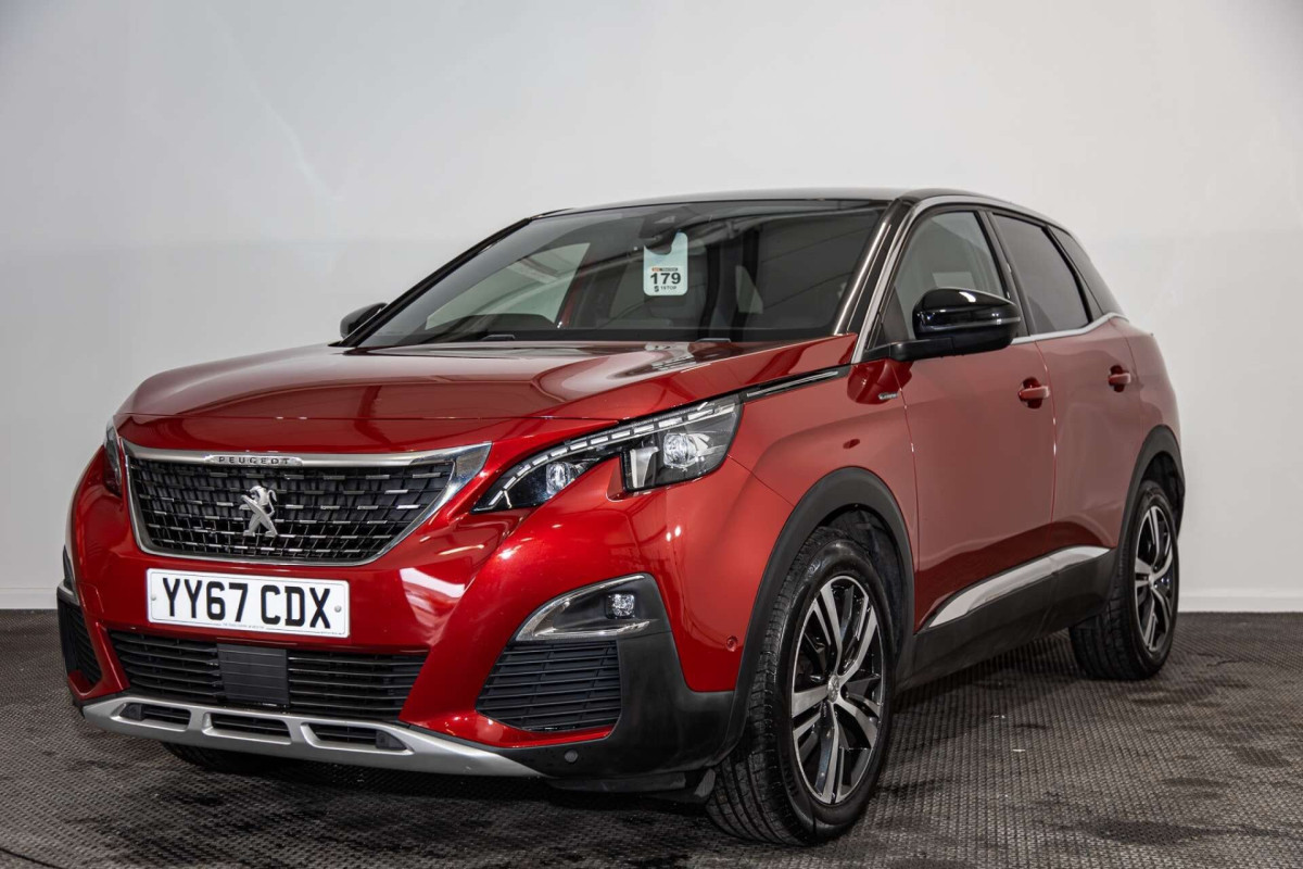 PEUGEOT 3008 2017 (67) 1.6 BLUEHDI GT LINE SUV 5DR DIESEL EAT EURO 6 (S/S) (120 PS) - 2017 - £13,000