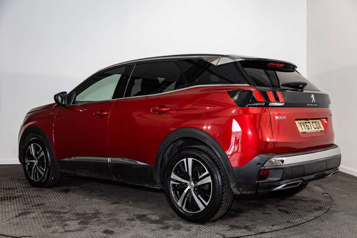 PEUGEOT 3008 2017 (67) 1.6 BLUEHDI GT LINE SUV 5DR DIESEL EAT EURO 6 (S/S) (120 PS) - 2017 - £13,000
