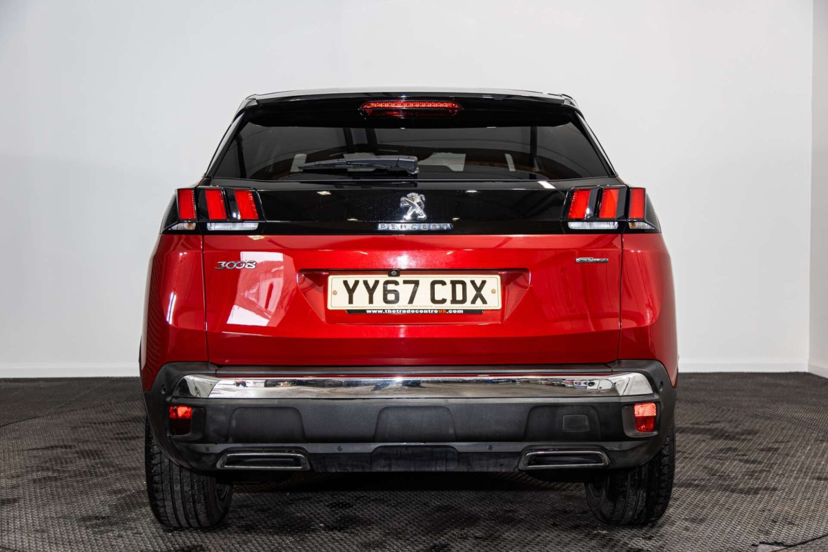 PEUGEOT 3008 2017 (67) 1.6 BLUEHDI GT LINE SUV 5DR DIESEL EAT EURO 6 (S/S) (120 PS) - 2017 - £13,000