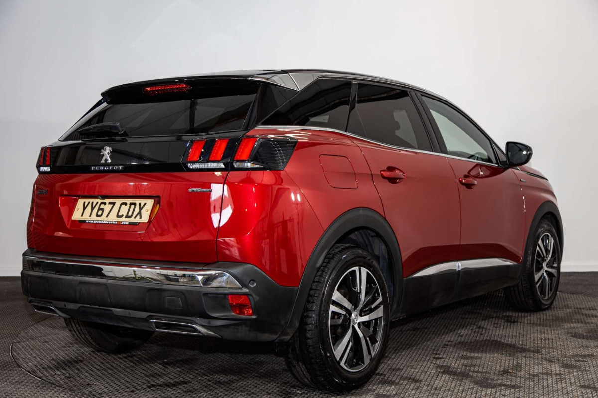 PEUGEOT 3008 2017 (67) 1.6 BLUEHDI GT LINE SUV 5DR DIESEL EAT EURO 6 (S/S) (120 PS) - 2017 - £13,000