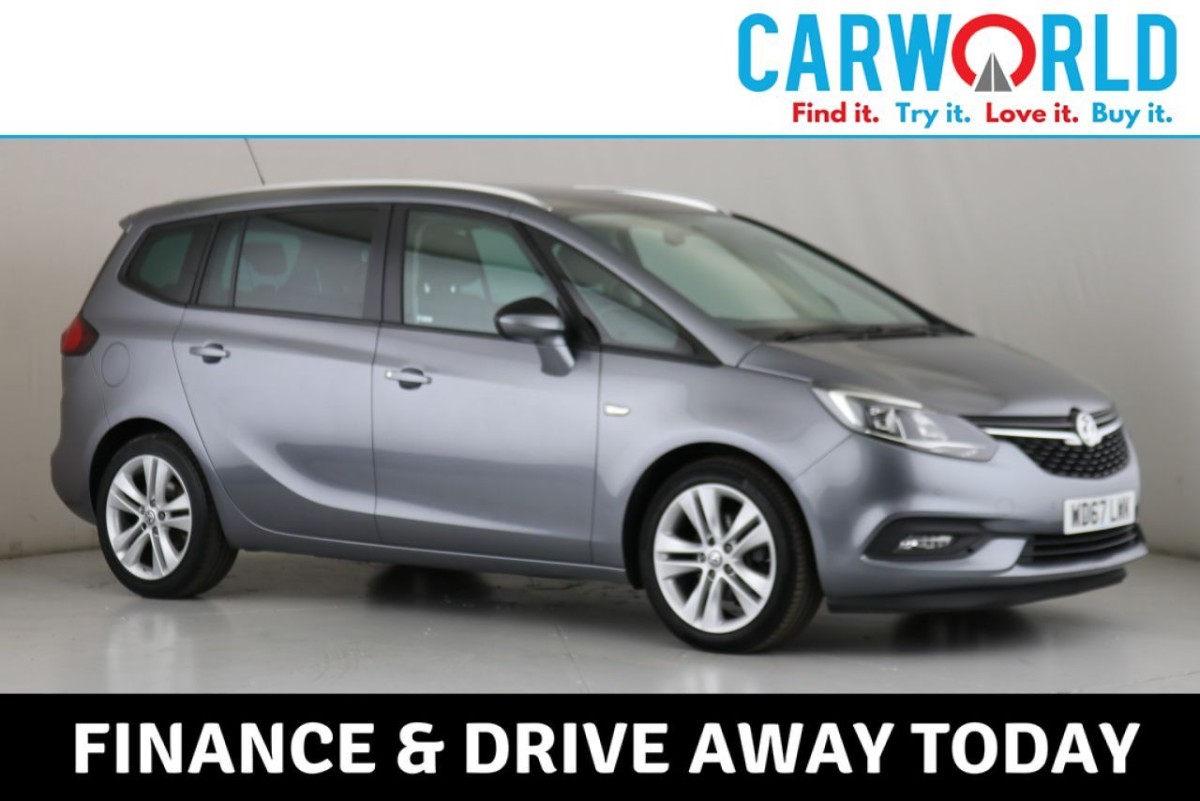 VAUXHALL ZAFIRA TOURER 1.4 SRI NAV 5D 138 BHP - 2018 - £13,990