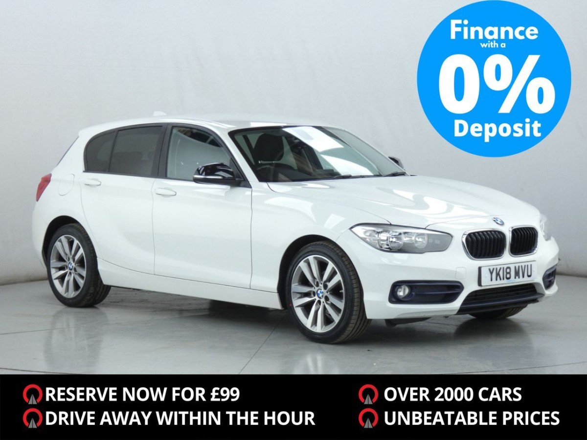 BMW 1 SERIES 1.5 118I SPORT 5D 134 BHP - 2018 - £10,700