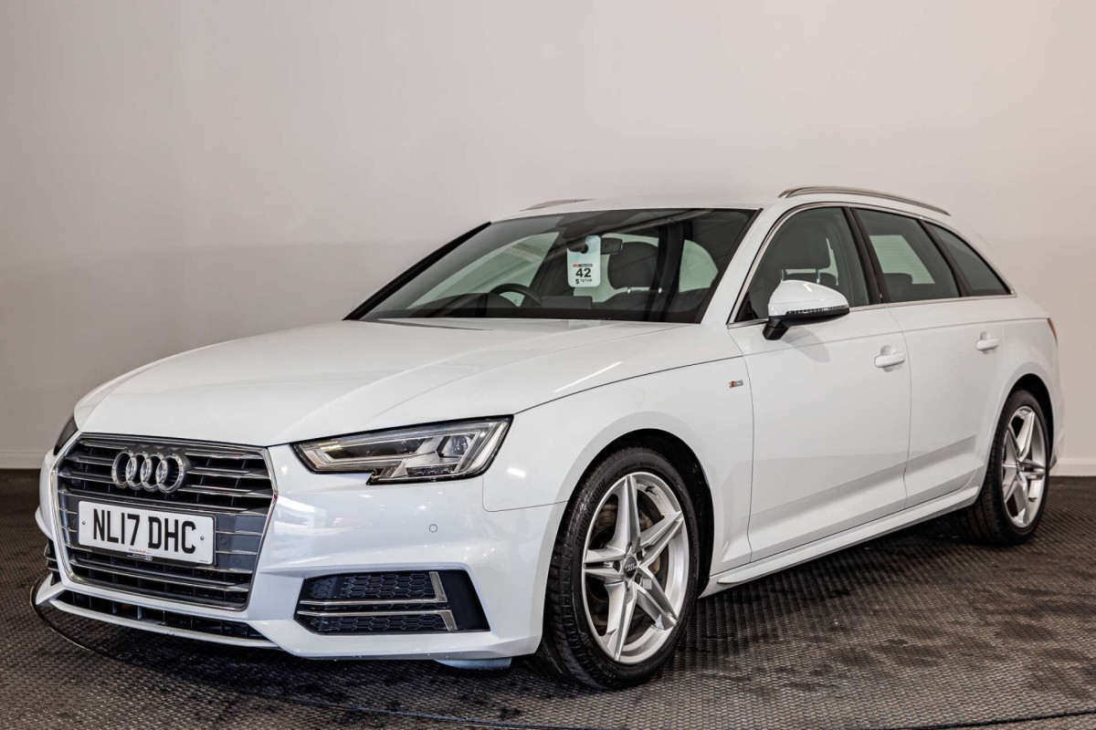 AUDI A4 2017 (17) 2.0 TDI ULTRA S LINE ESTATE 5DR DIESEL S TRONIC EURO 6 (S/S) (190 PS) - 2017 - £13,500