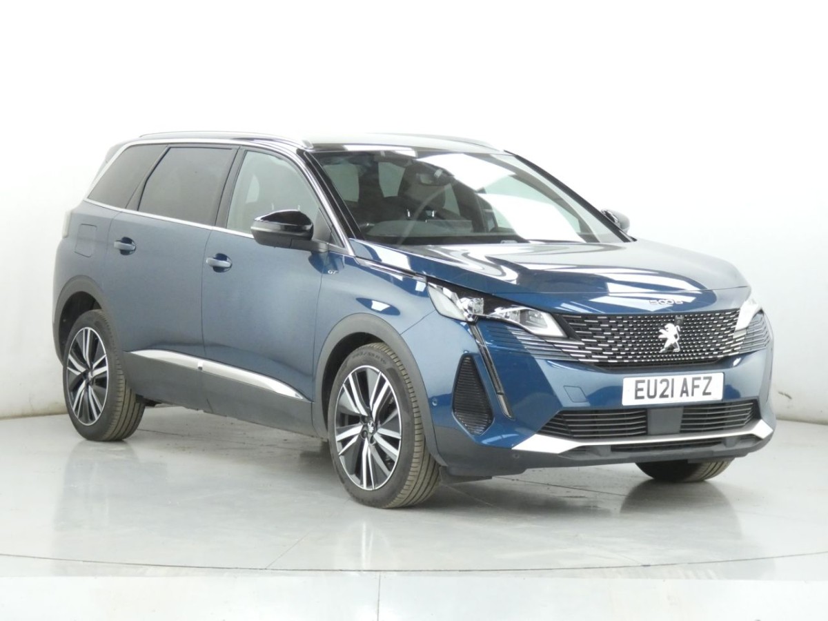 PEUGEOT 5008 1.6 PURETECH S/S GT PREMIUM 5D 179 BHP - 2021 - £21,990