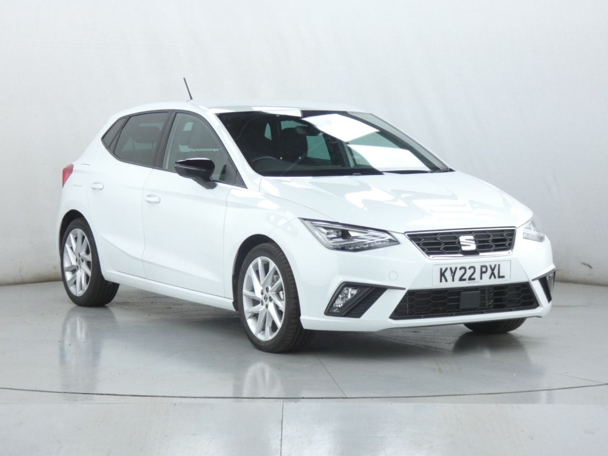 SEAT IBIZA 1.0 TSI FR 5D 94 BHP - 2022 - £12,400