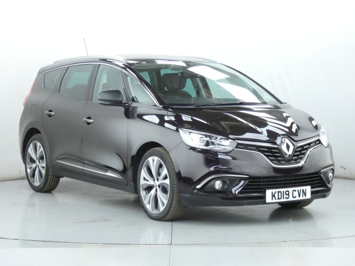 RENAULT GRAND SCENIC 1.3 SIGNATURE TCE EDC 5D 139 BHP - 2019 - £14,700