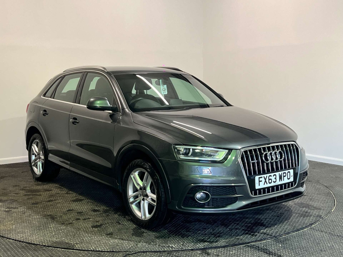 AUDI Q3 2013 (63) 2.0 TDI S LINE SUV 5DR DIESEL S TRONIC QUATTRO EURO 5 (S/S) (177 PS) - 2013 - £9,200