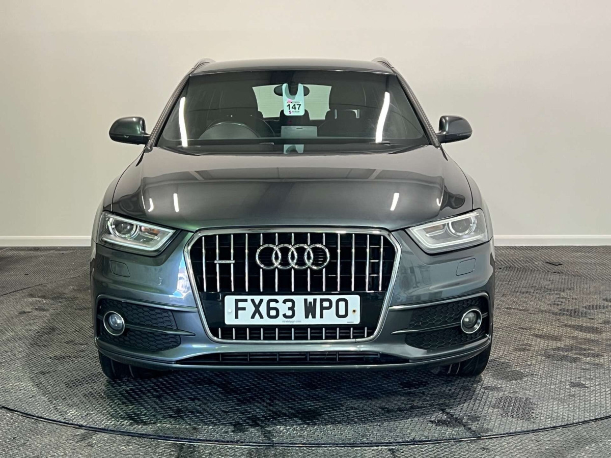 AUDI Q3 2013 (63) 2.0 TDI S LINE SUV 5DR DIESEL S TRONIC QUATTRO EURO 5 (S/S) (177 PS) - 2013 - £9,200