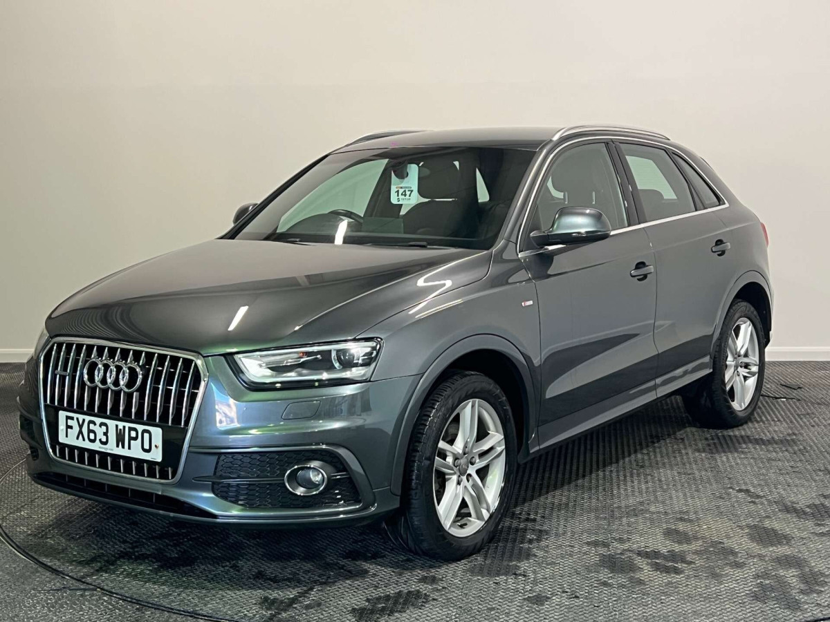 AUDI Q3 2013 (63) 2.0 TDI S LINE SUV 5DR DIESEL S TRONIC QUATTRO EURO 5 (S/S) (177 PS) - 2013 - £9,200