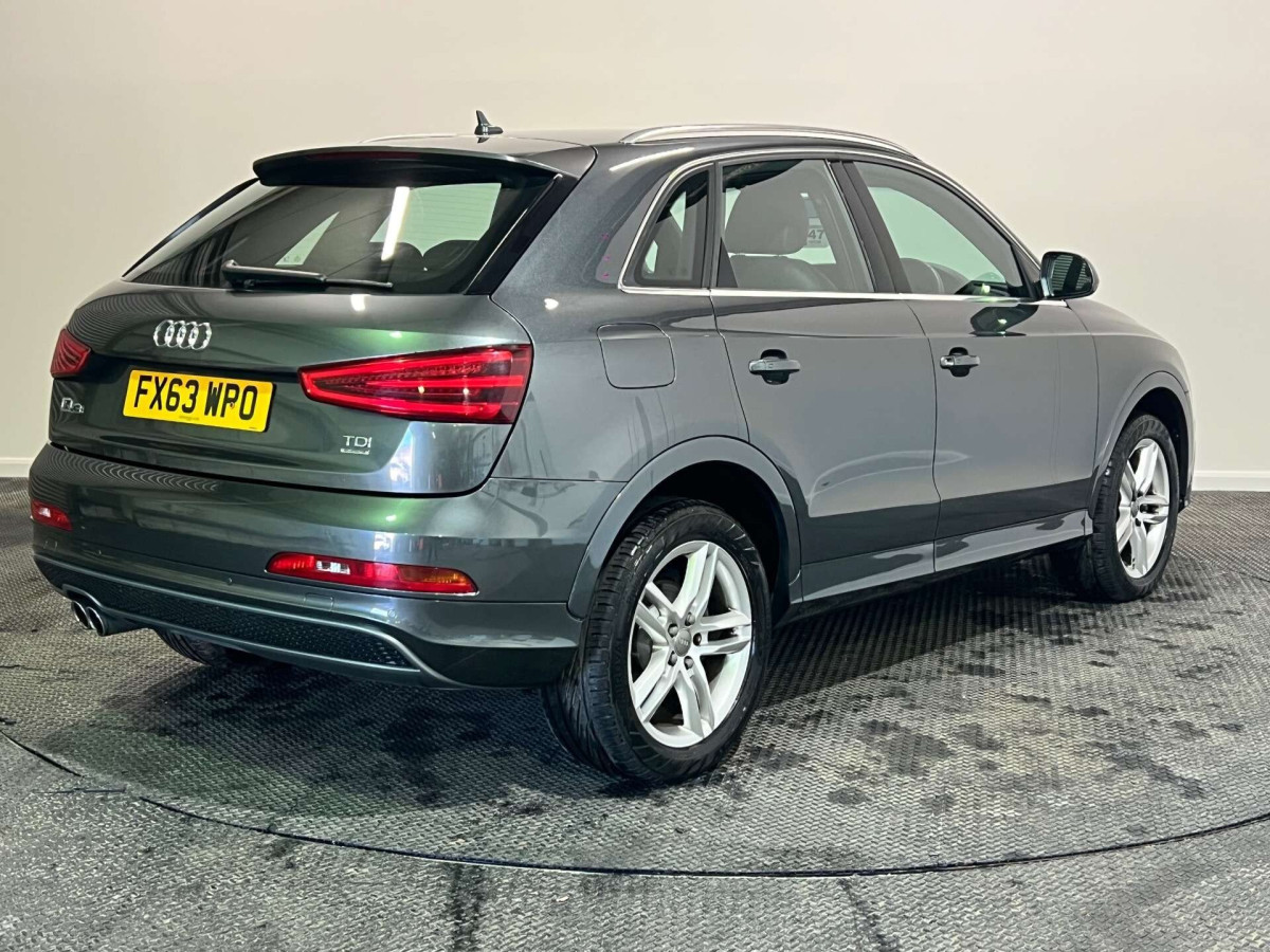 AUDI Q3 2013 (63) 2.0 TDI S LINE SUV 5DR DIESEL S TRONIC QUATTRO EURO 5 (S/S) (177 PS) - 2013 - £9,200
