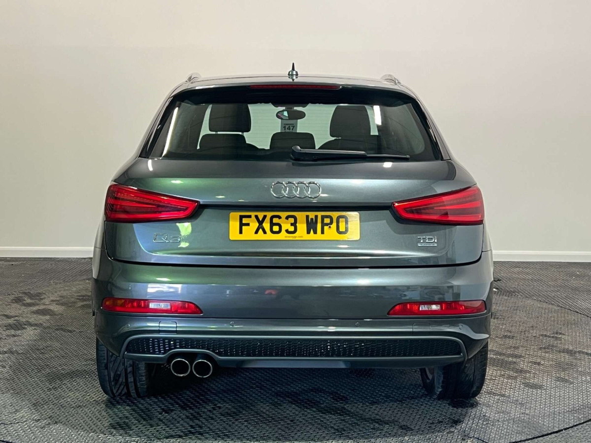 AUDI Q3 2013 (63) 2.0 TDI S LINE SUV 5DR DIESEL S TRONIC QUATTRO EURO 5 (S/S) (177 PS) - 2013 - £9,200