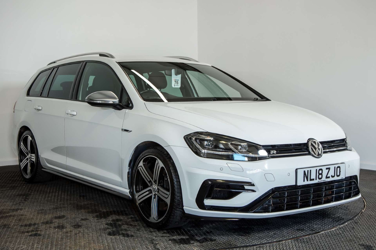 VOLKSWAGEN GOLF 2018 (18) 2.0 TSI R ESTATE 5DR PETROL DSG 4MOTION EURO 6 (S/S) (310 PS) - 2018 - £19,000