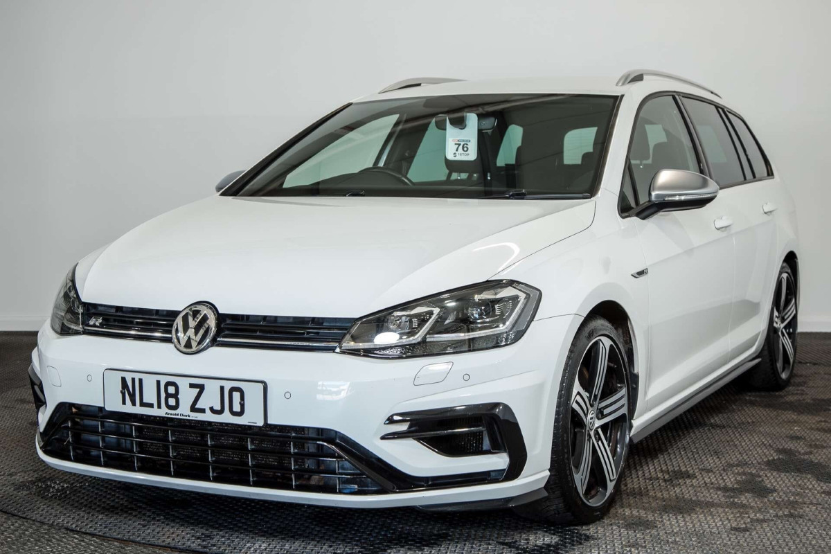 VOLKSWAGEN GOLF 2018 (18) 2.0 TSI R ESTATE 5DR PETROL DSG 4MOTION EURO 6 (S/S) (310 PS) - 2018 - £19,000