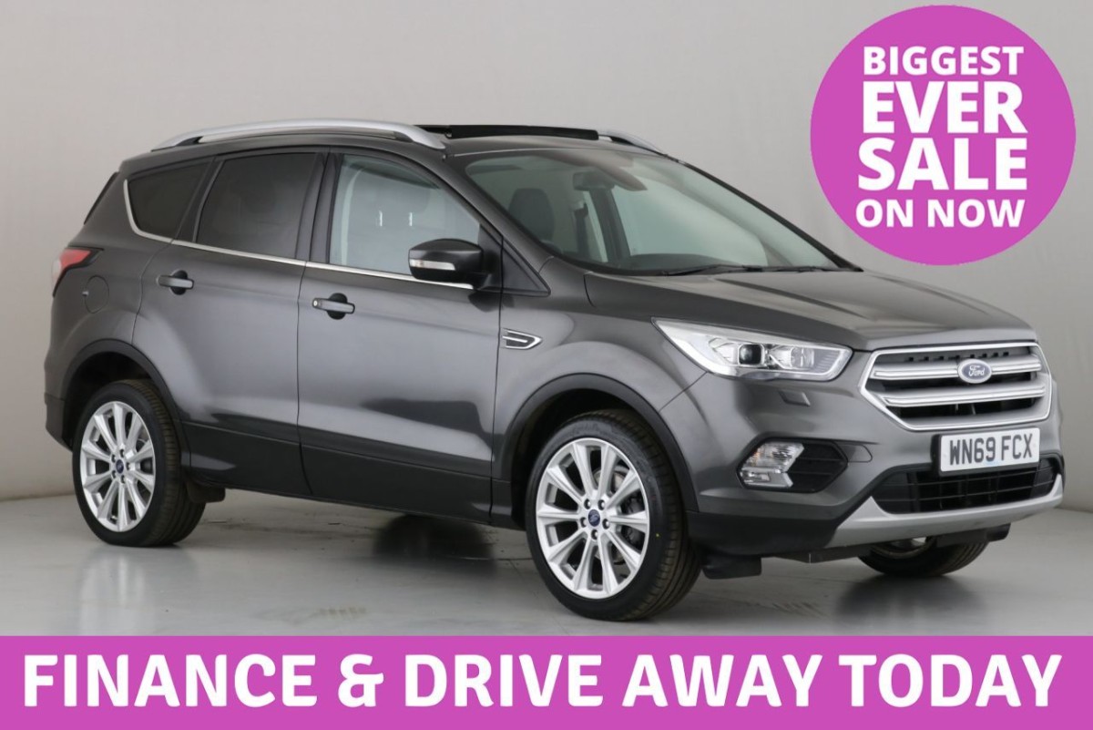 FORD KUGA 1.5 TITANIUM X EDITION 5D 148 BHP - 2019 - £16,700