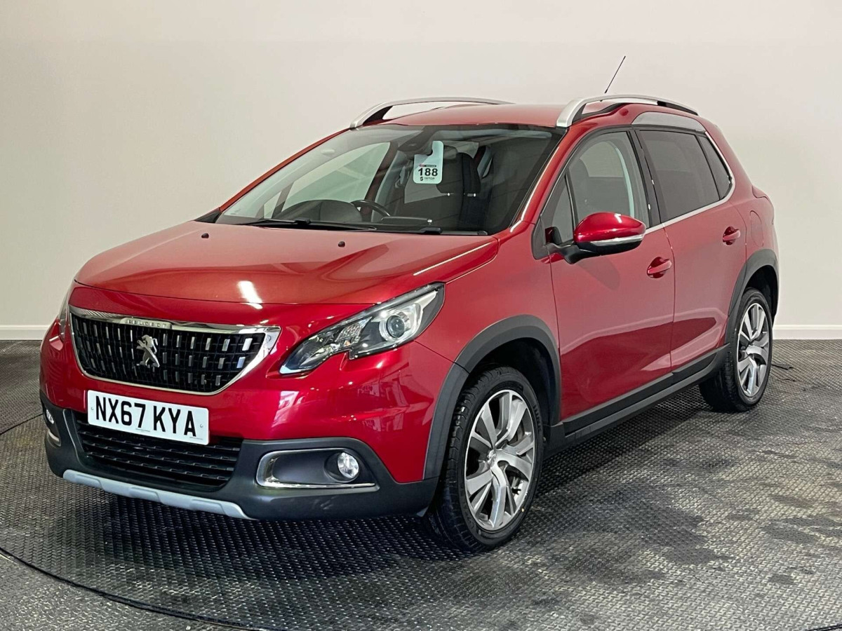 PEUGEOT 2008 2017 (67) 1.2 PURETECH ALLURE SUV 5DR PETROL MANUAL EURO 6 (S/S) (110 PS) - 2017 - £6,500