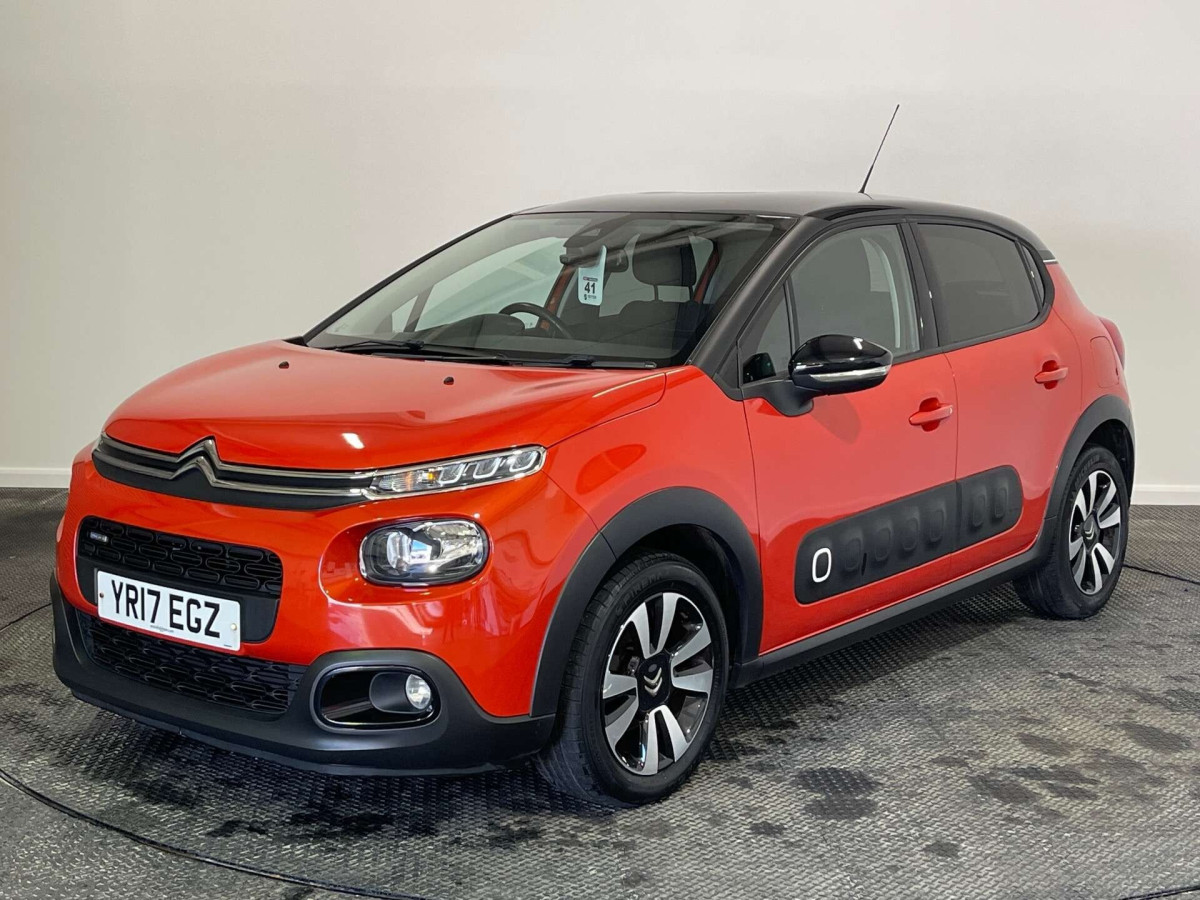 CITROEN C3 2017 (17) 1.2 PURETECH FLAIR HATCHBACK 5DR PETROL MANUAL EURO 6 (82 PS) - 2017 - £6,000