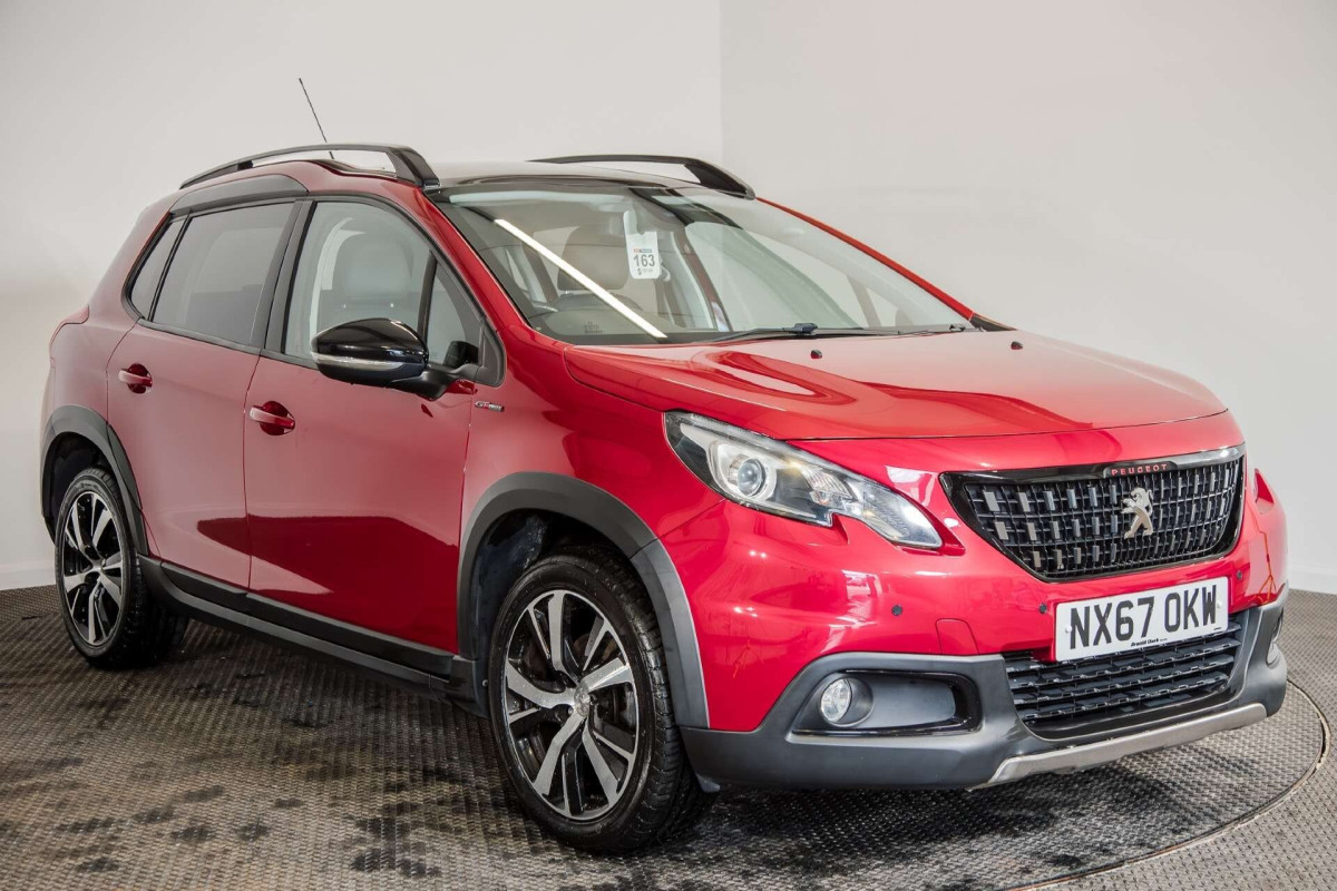 PEUGEOT 2008 2017 (67) 1.2 PURETECH GT LINE SUV 5DR PETROL MANUAL EURO 6 (S/S) (130 PS) - 2017 - £8,500