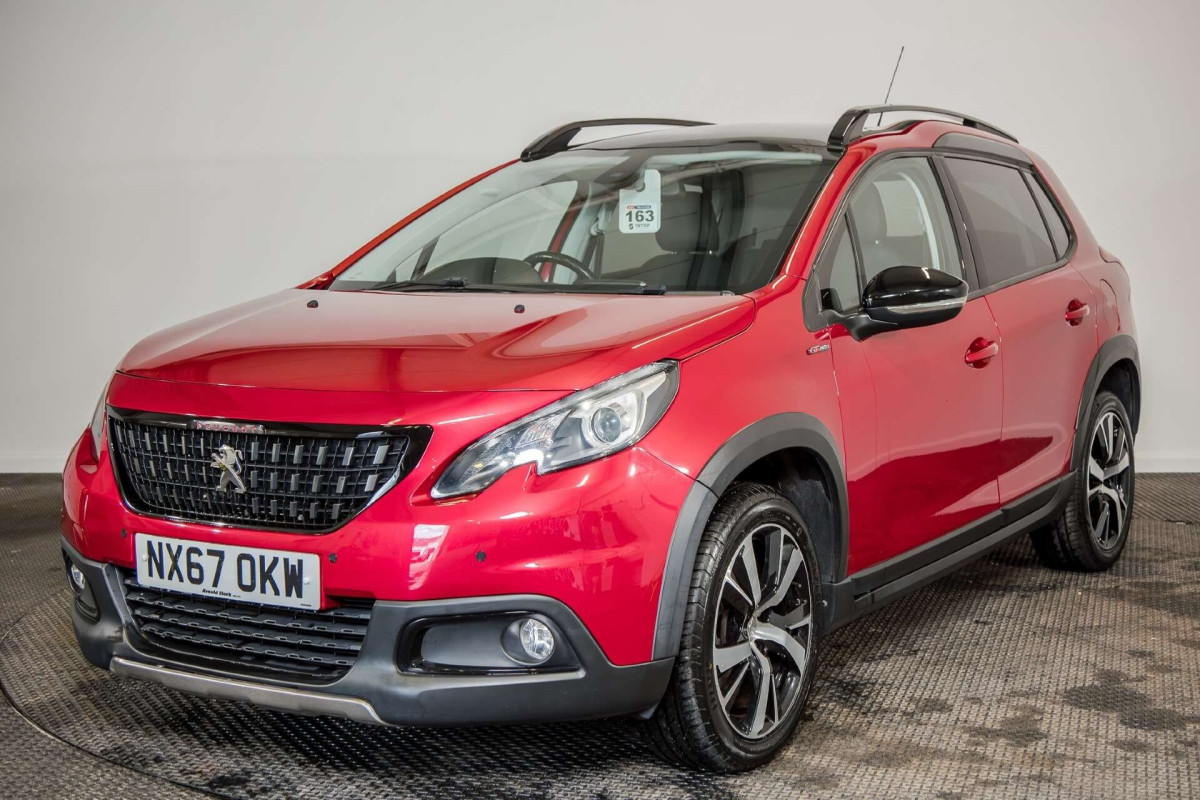 PEUGEOT 2008 2017 (67) 1.2 PURETECH GT LINE SUV 5DR PETROL MANUAL EURO 6 (S/S) (130 PS) - 2017 - £8,500