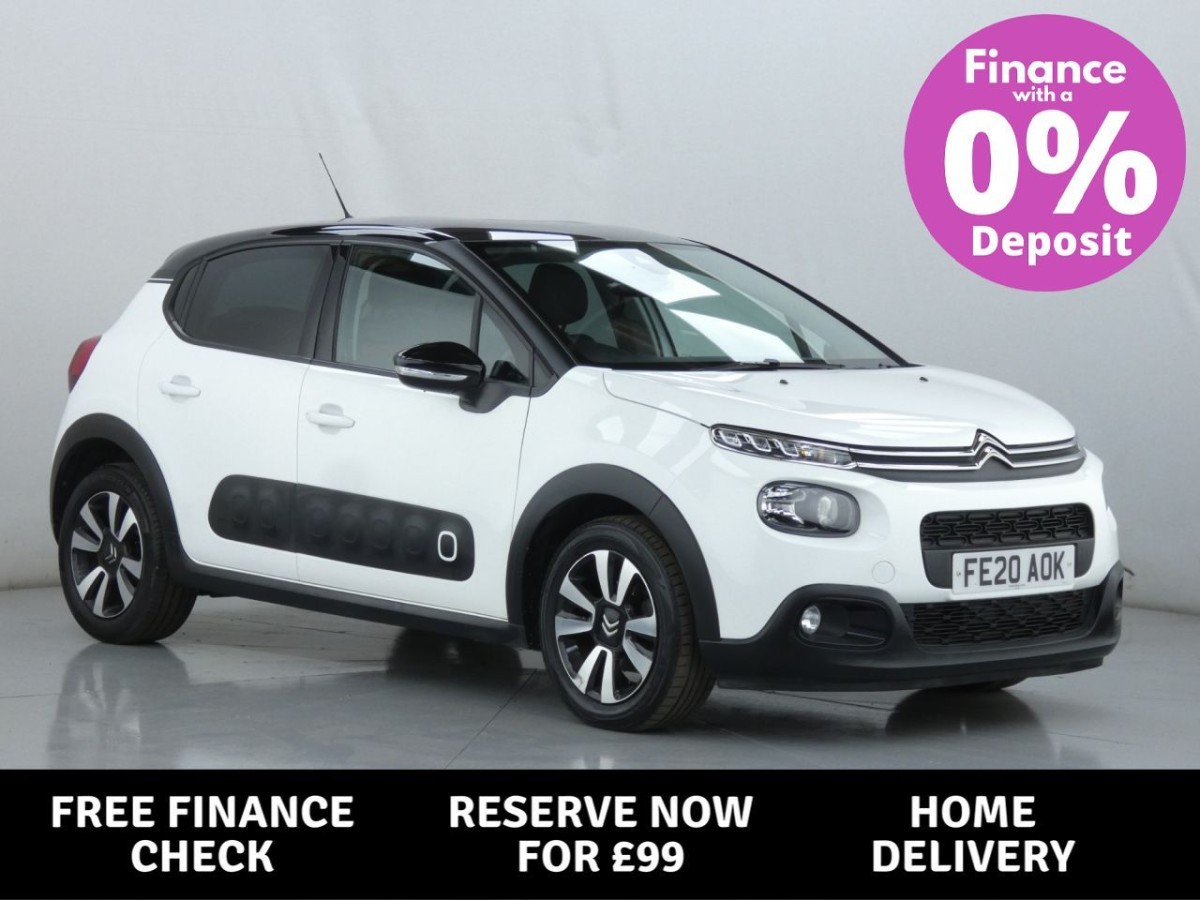 CITROEN C3 1.2 PURETECH FLAIR PLUS S/S EAT6 5D 109 BHP - 2020 - £12,990