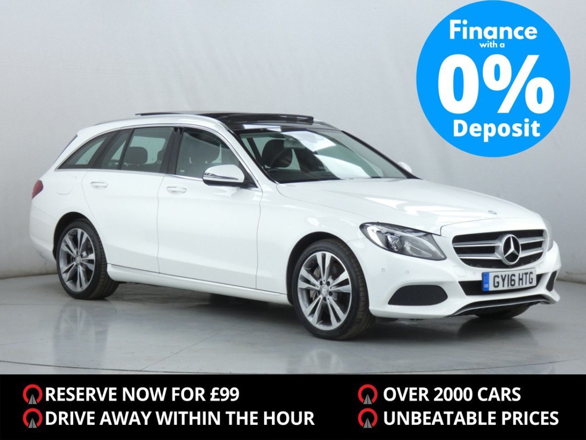 MERCEDES-BENZ C-CLASS 2.0 C350 E SPORT PREMIUM PLUS 5D AUTO 208 BHP ESTATE - 2016 - £9,490