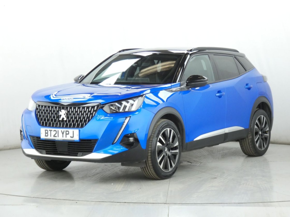PEUGEOT 2008 1.2 PURETECH S/S GT LINE 5D 129 BHP - 2021 - £12,400