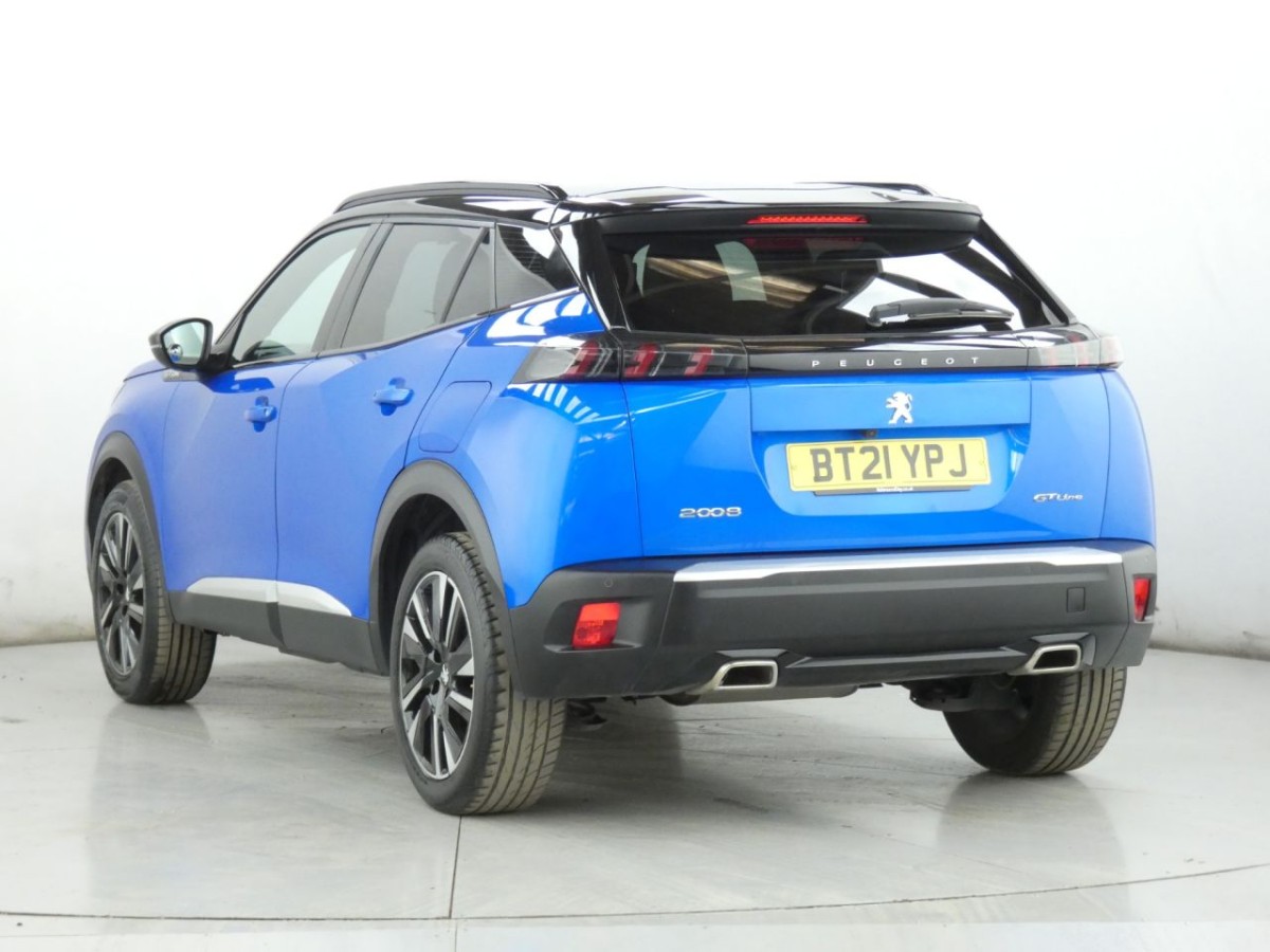 PEUGEOT 2008 1.2 PURETECH S/S GT LINE 5D 129 BHP - 2021 - £12,400