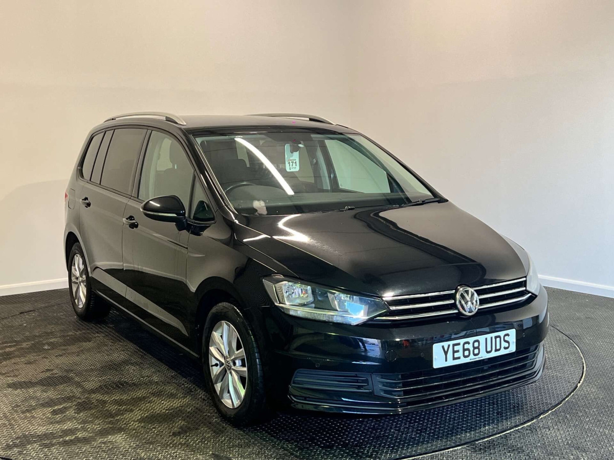 VOLKSWAGEN TOURAN 2018 (68) 1.6 TDI SE MPV 5DR DIESEL DSG EURO 6 (S/S) (115 PS) - 2018 - £12,250