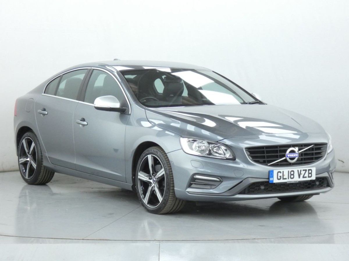 VOLVO S60 2.0 D3 R-DESIGN NAV 4D 148 BHP - 2018 - £10,700