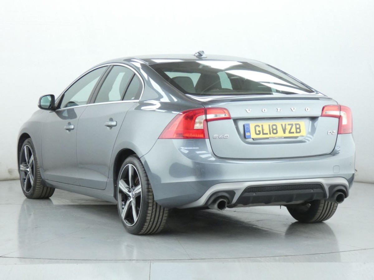 VOLVO S60 2.0 D3 R-DESIGN NAV 4D 148 BHP - 2018 - £10,700
