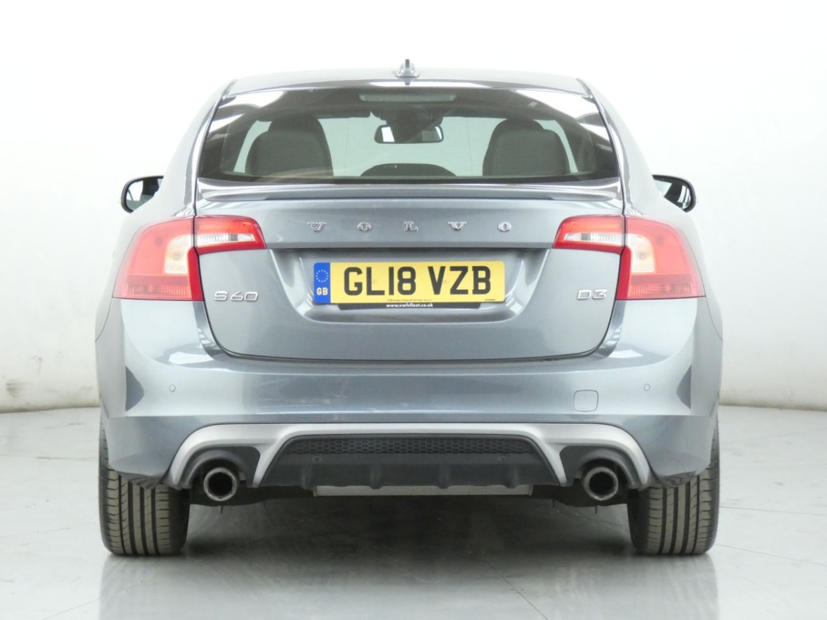 VOLVO S60 2.0 D3 R-DESIGN NAV 4D 148 BHP - 2018 - £10,700