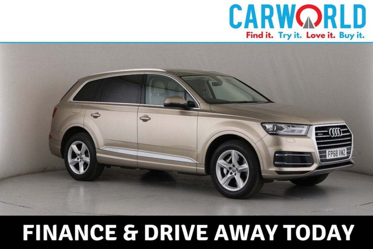AUDI Q7 3.0 TDI QUATTRO SPORT 5D 228 BHP - 2018 - £32,990