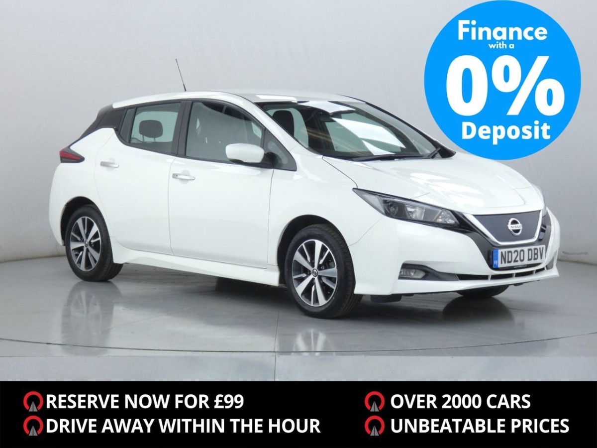 NISSAN LEAF 0.0 ACENTA 5D 148 BHP - 2020 - £9,990