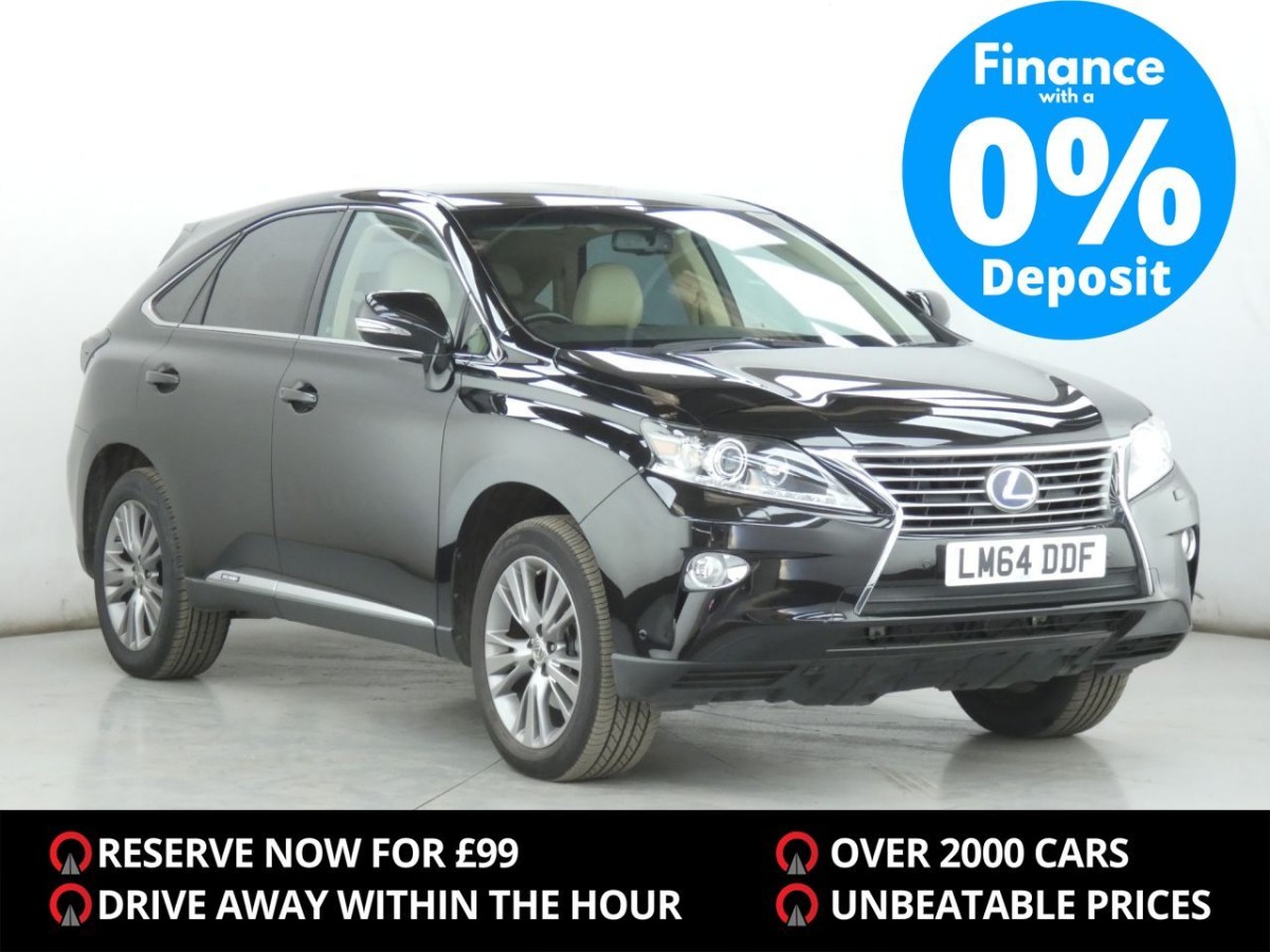 LEXUS RX 3.5 450H LUXURY 5D 295 BHP - 2014 - £15,700